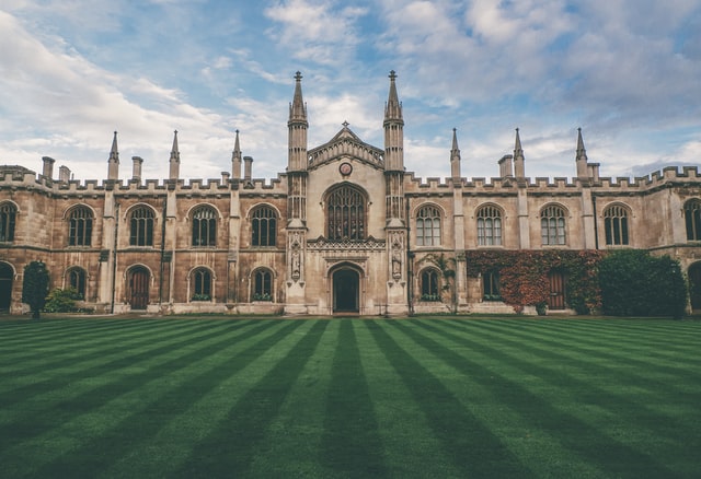 A historic quadrangle at the University of Oxford