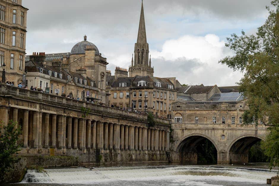 Pulteney Bridge à Bath, Angleterre