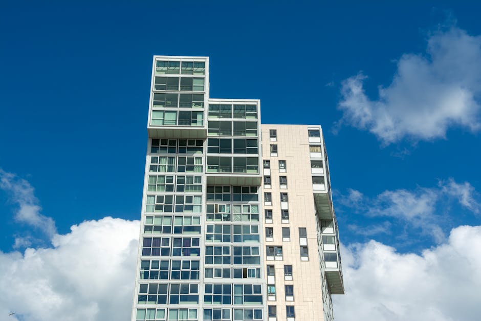 Contemporary architectural design of hig