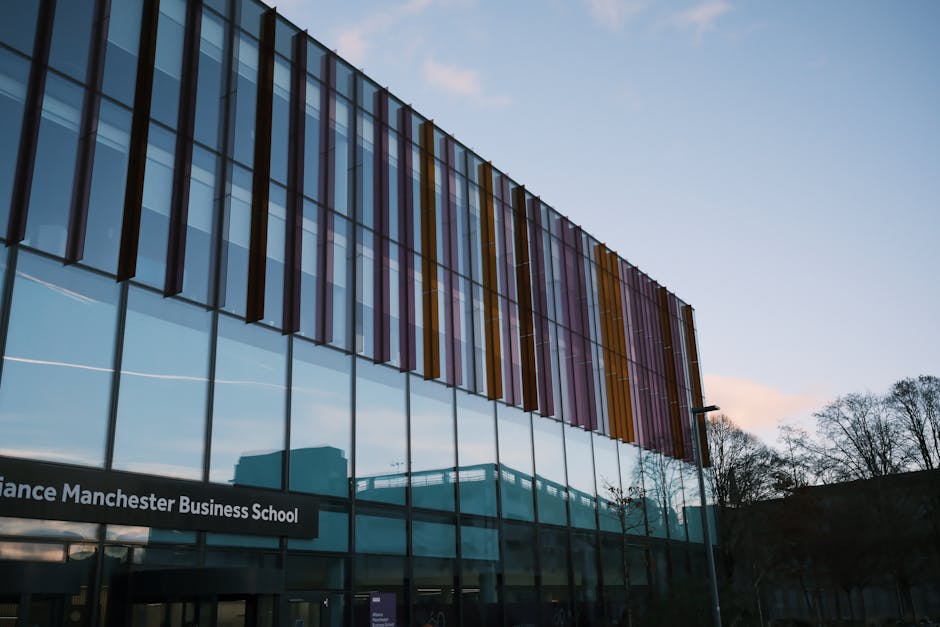 Modern architecture of Alliance Manchest